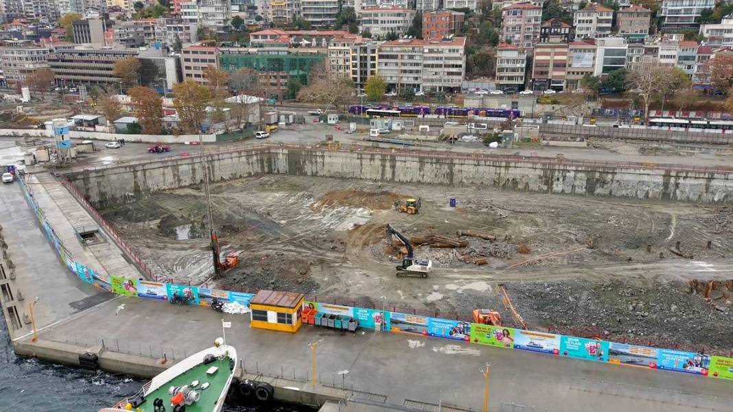 Vapur, tramvay, füniküler, otobüs tek noktada buluştu! Metro da yakında geliyor 5